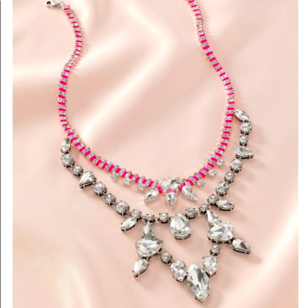 Stella & Dot Neon Dream Statement Necklace NWT